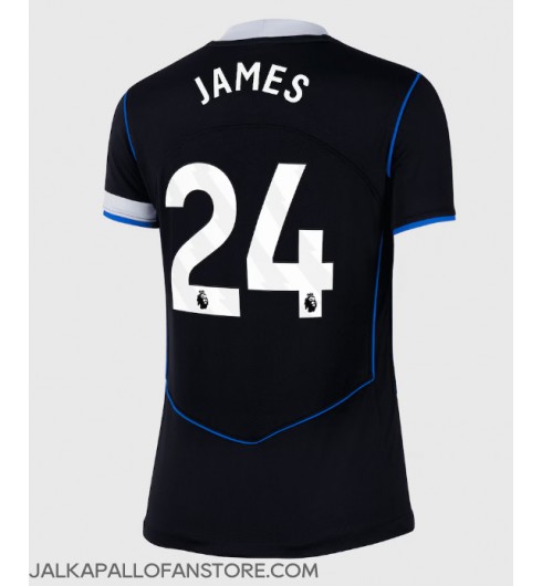 Chelsea Reece James #24 Kolmaspaita Naisten 2025-26 Lyhythihainen Chelsea Reece James #24 Kolmaspaita Naisten 2025-26 Lyhythihainen